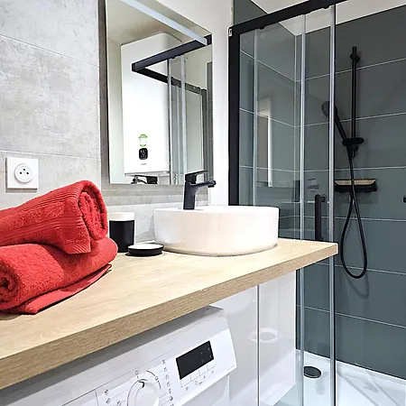 Le Briand - Pour 2 Personnes - Climatisation - Fibre Internet - 5 Min A Pied De La Gare Et Du Centre-ville - Places De Stationnements Gratuites Sur Toute L'avenue Апартаменты Монтобан