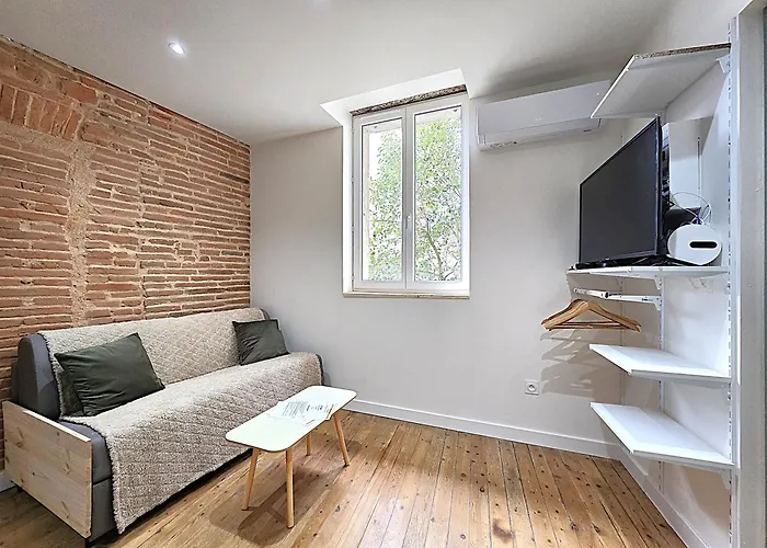 Le Briand - Pour 2 Personnes - Climatisation - Fibre Internet - 5 Min A Pied De La Gare Et Du Centre-ville - Places De Stationnements Gratuites Sur Toute L'avenue Apartment